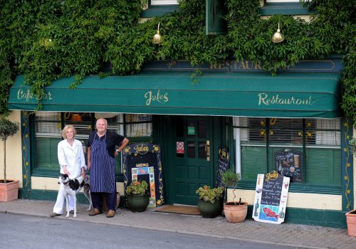 Outside-the-restaurant